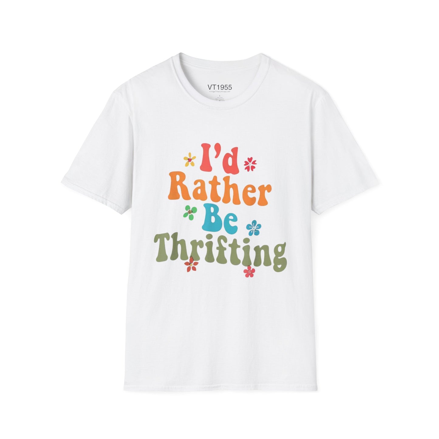 I’d Rather Be Thrifting T-Shirt – Retro Style for the Treasure Hunters VT1955 Signature