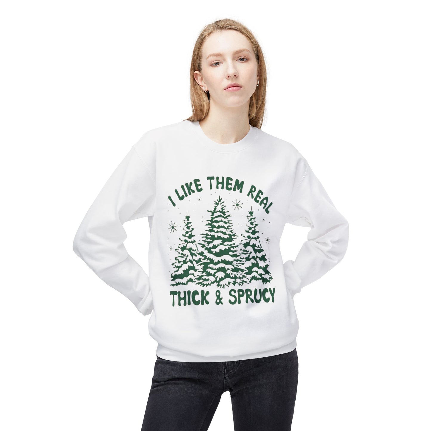 Thick & Sprucy – Real Tree Energy Sweatshirt