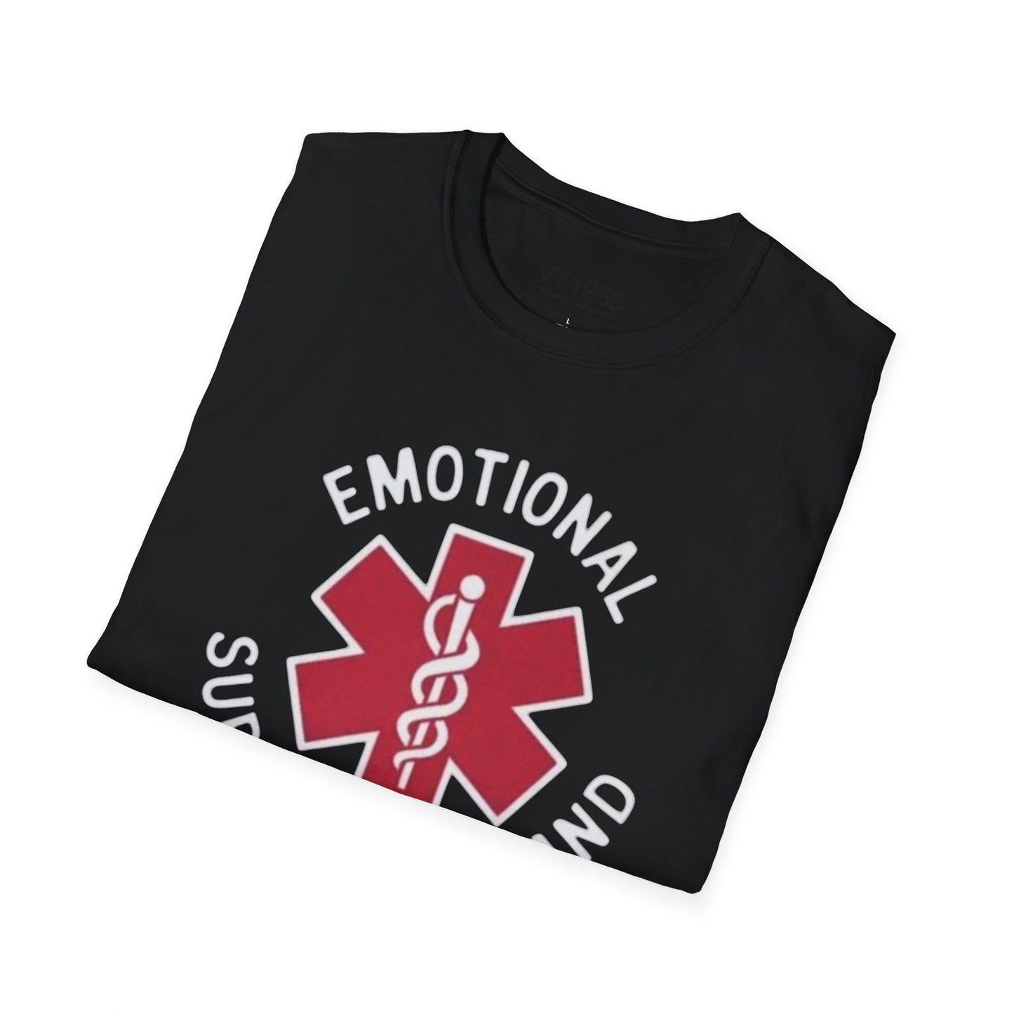 Emotional Support Husband T-Shirt VT1955 Signature