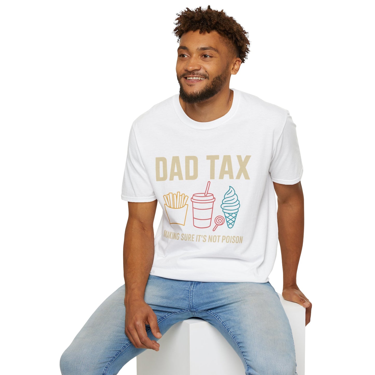Dad Tax – Quality Control Never Tasted So Good Tee VT1955 Signature