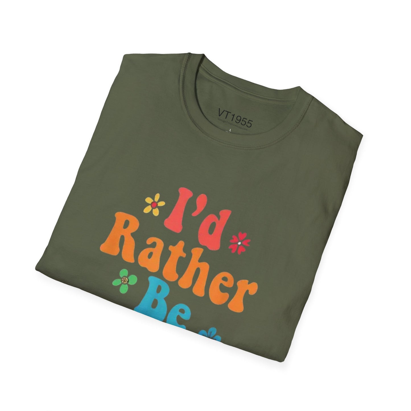 I’d Rather Be Thrifting T-Shirt – Retro Style for the Treasure Hunters VT1955 Signature