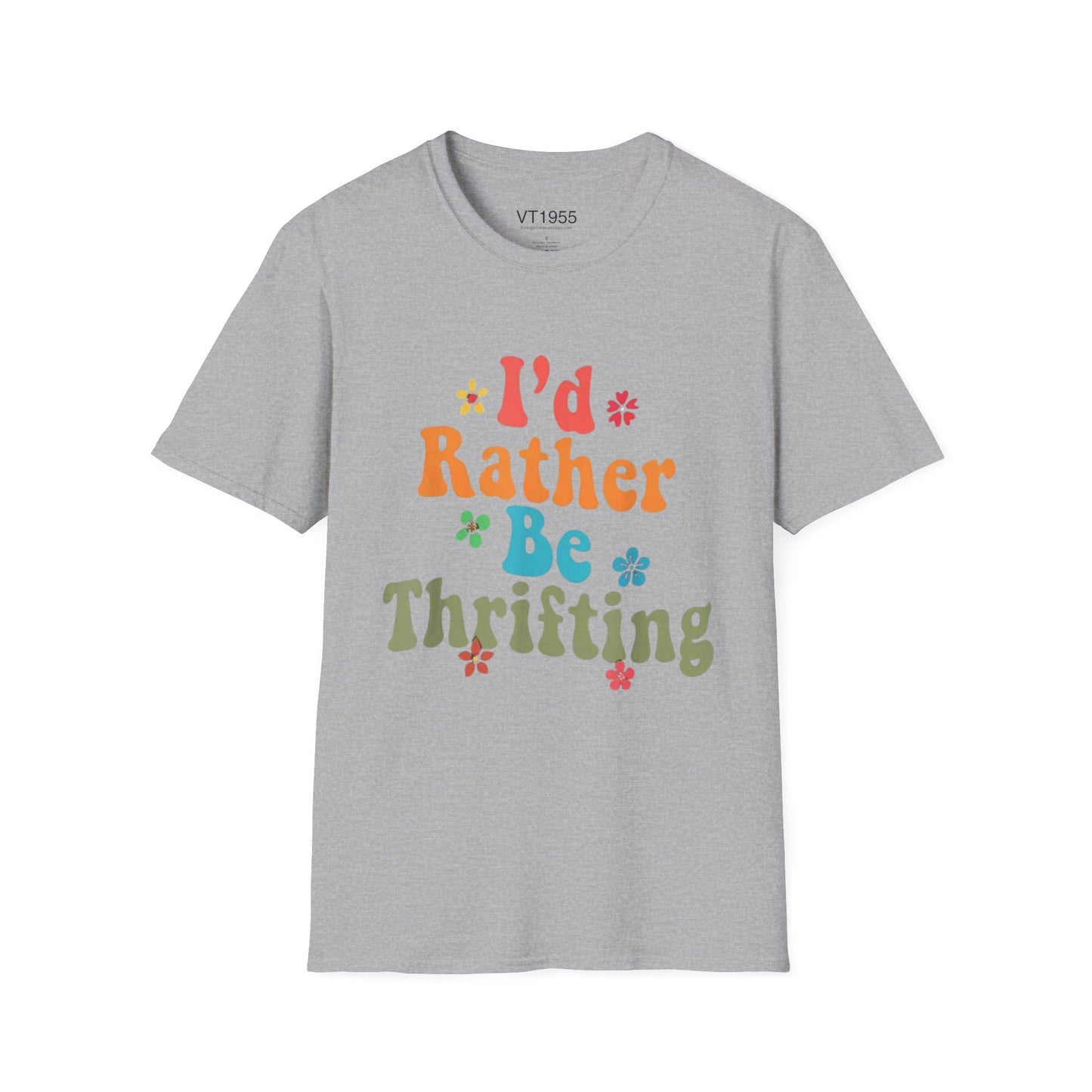 I’d Rather Be Thrifting T-Shirt – Retro Style for the Treasure Hunters VT1955 Signature