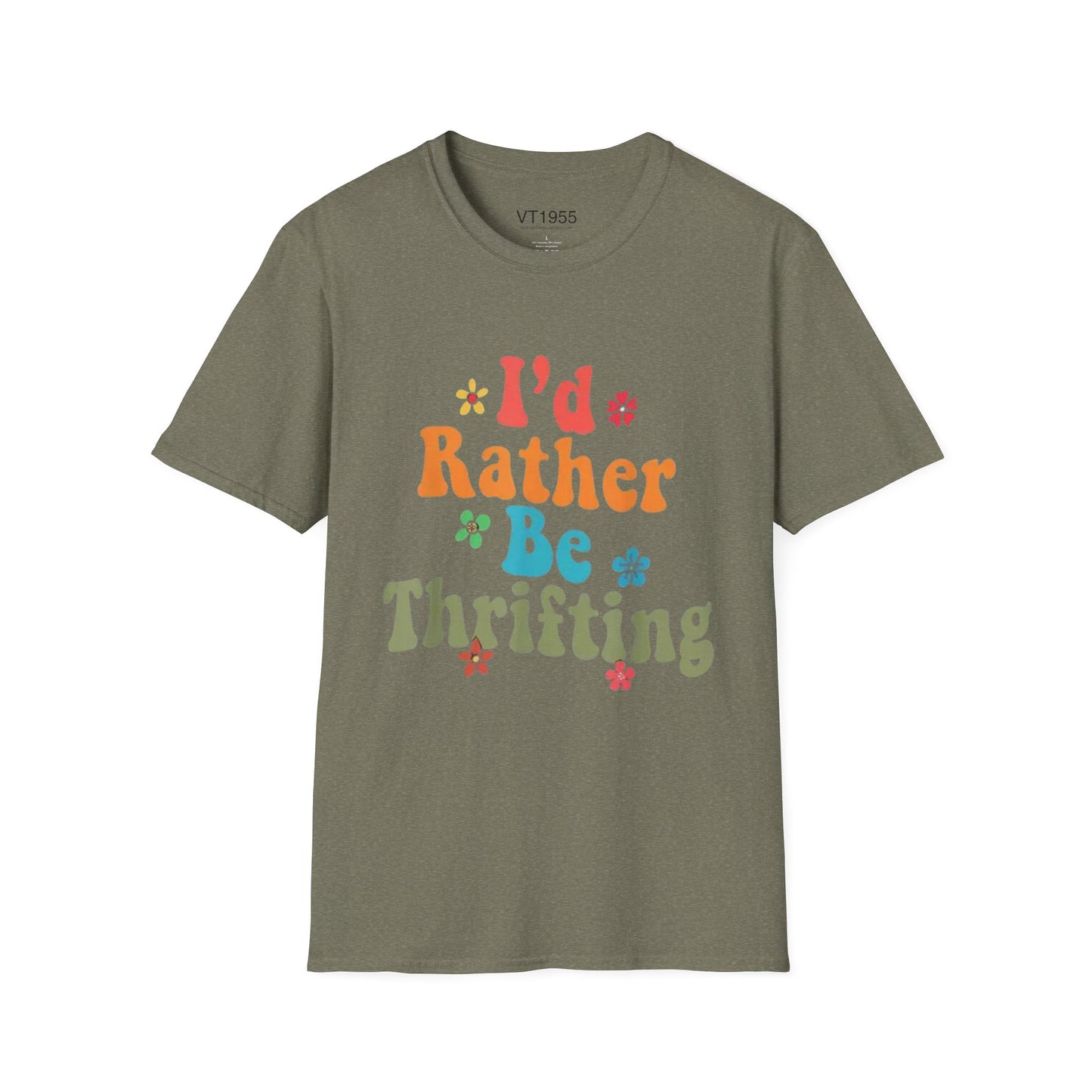 I’d Rather Be Thrifting T-Shirt – Retro Style for the Treasure Hunters VT1955 Signature