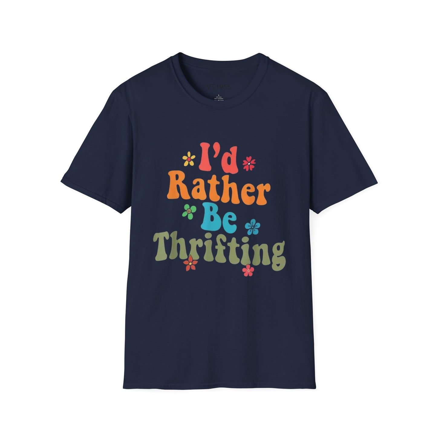 I’d Rather Be Thrifting T-Shirt – Retro Style for the Treasure Hunters VT1955 Signature