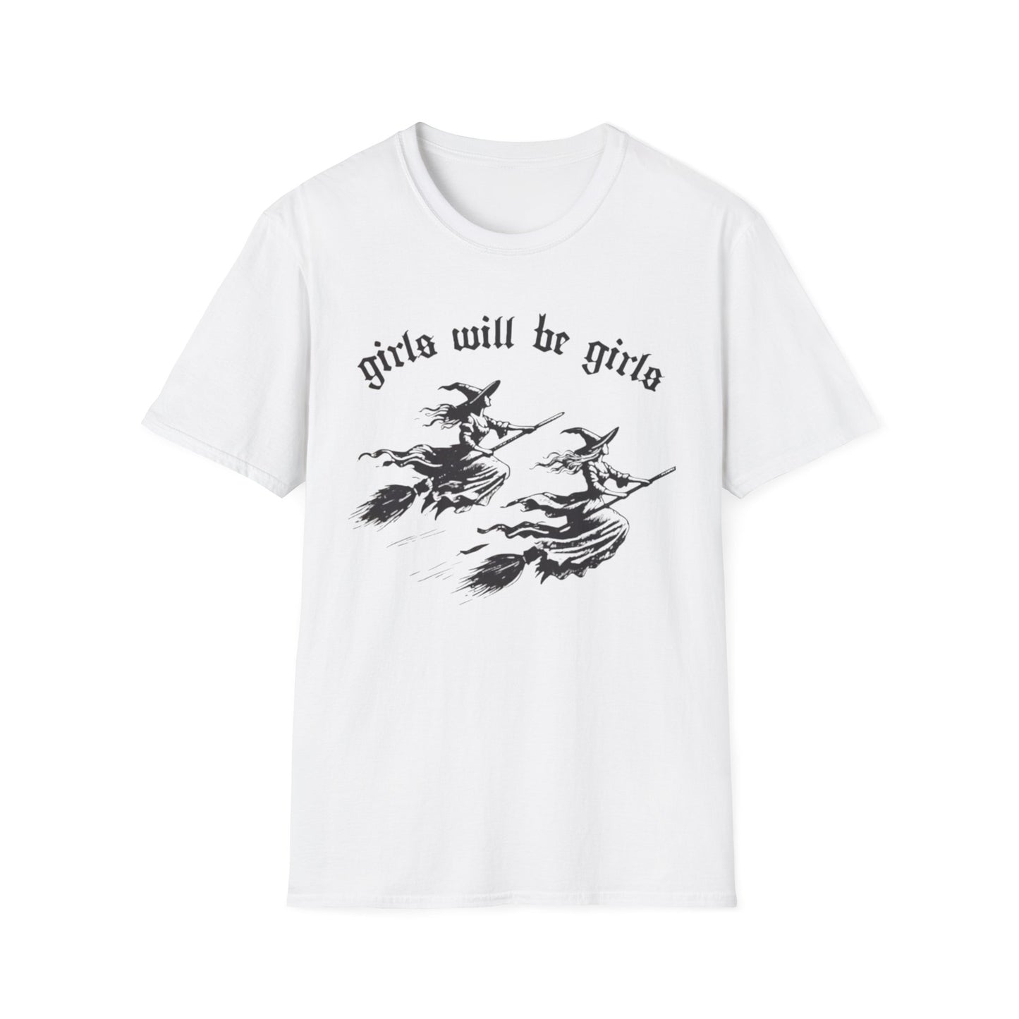 Girls Will Be Girls – Vintage Witch Energy Tee