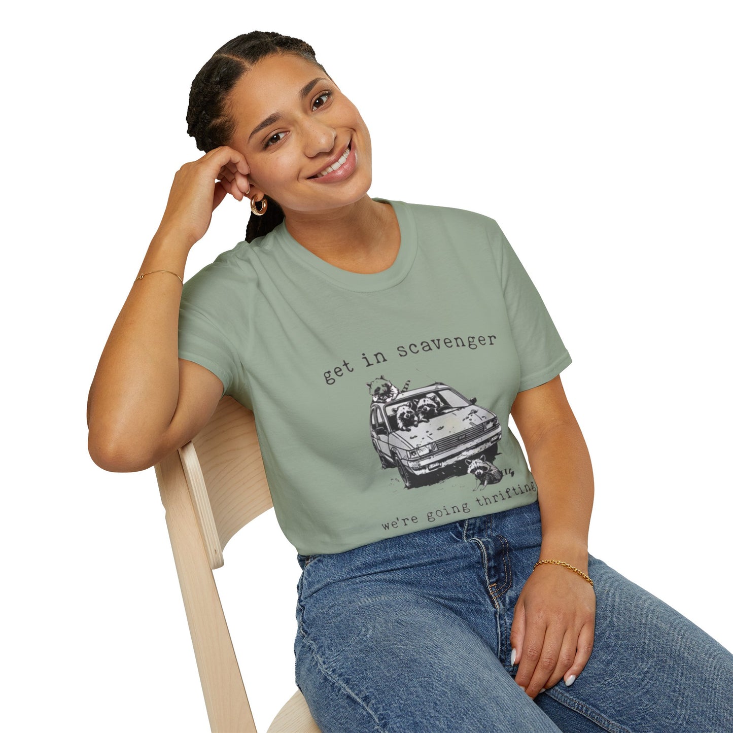 Get In Scavenger – We’re Going Thrifting Tee VT1955 Signature