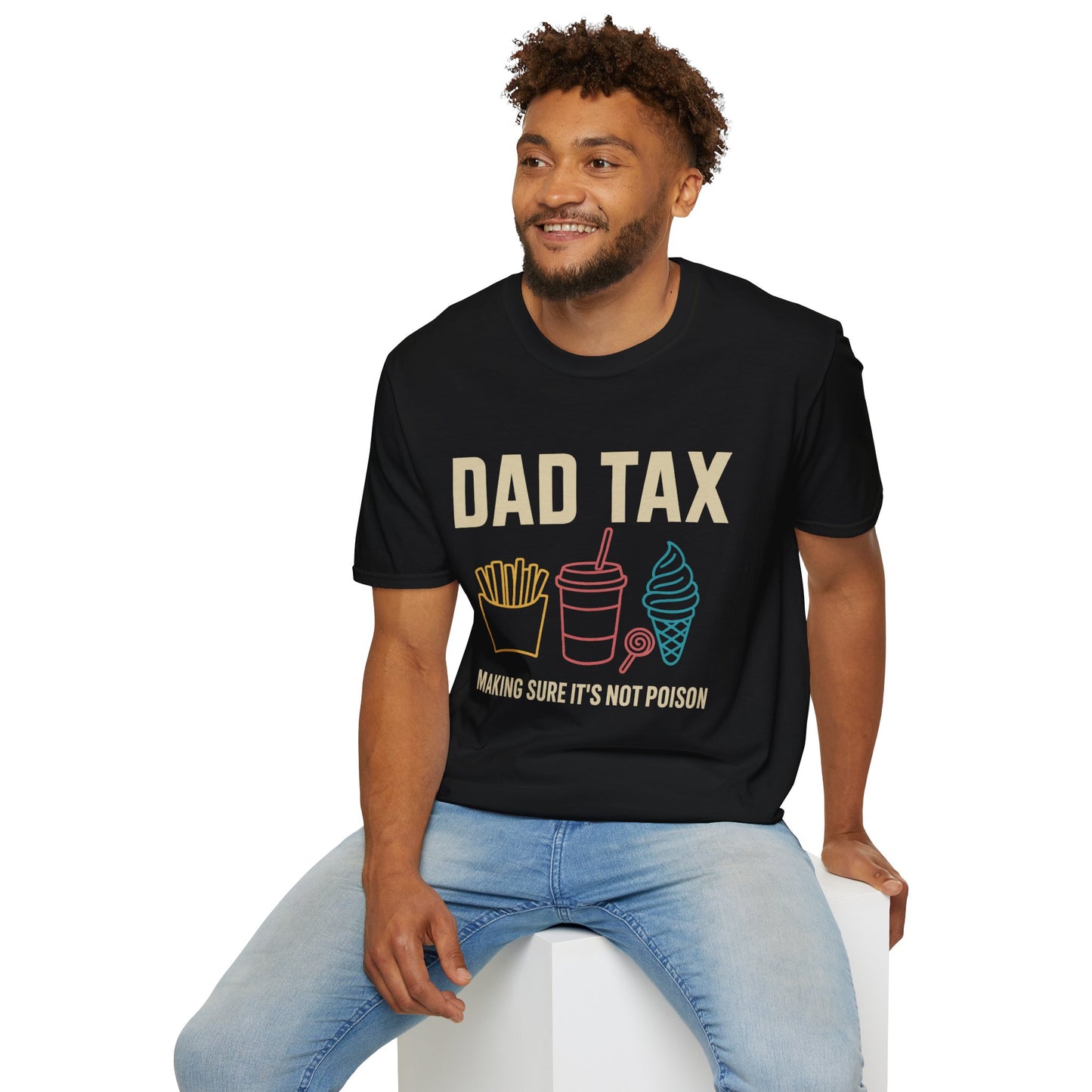 Dad Tax – Quality Control Never Tasted So Good Tee VT1955 Signature