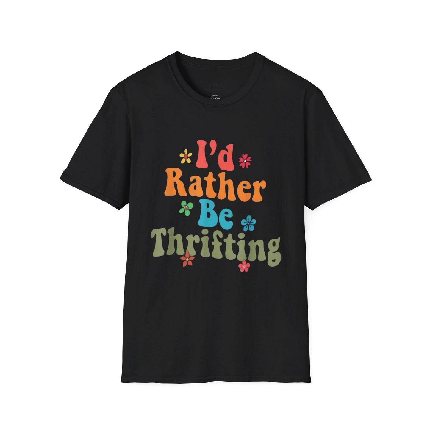 I’d Rather Be Thrifting T-Shirt – Retro Style for the Treasure Hunters VT1955 Signature