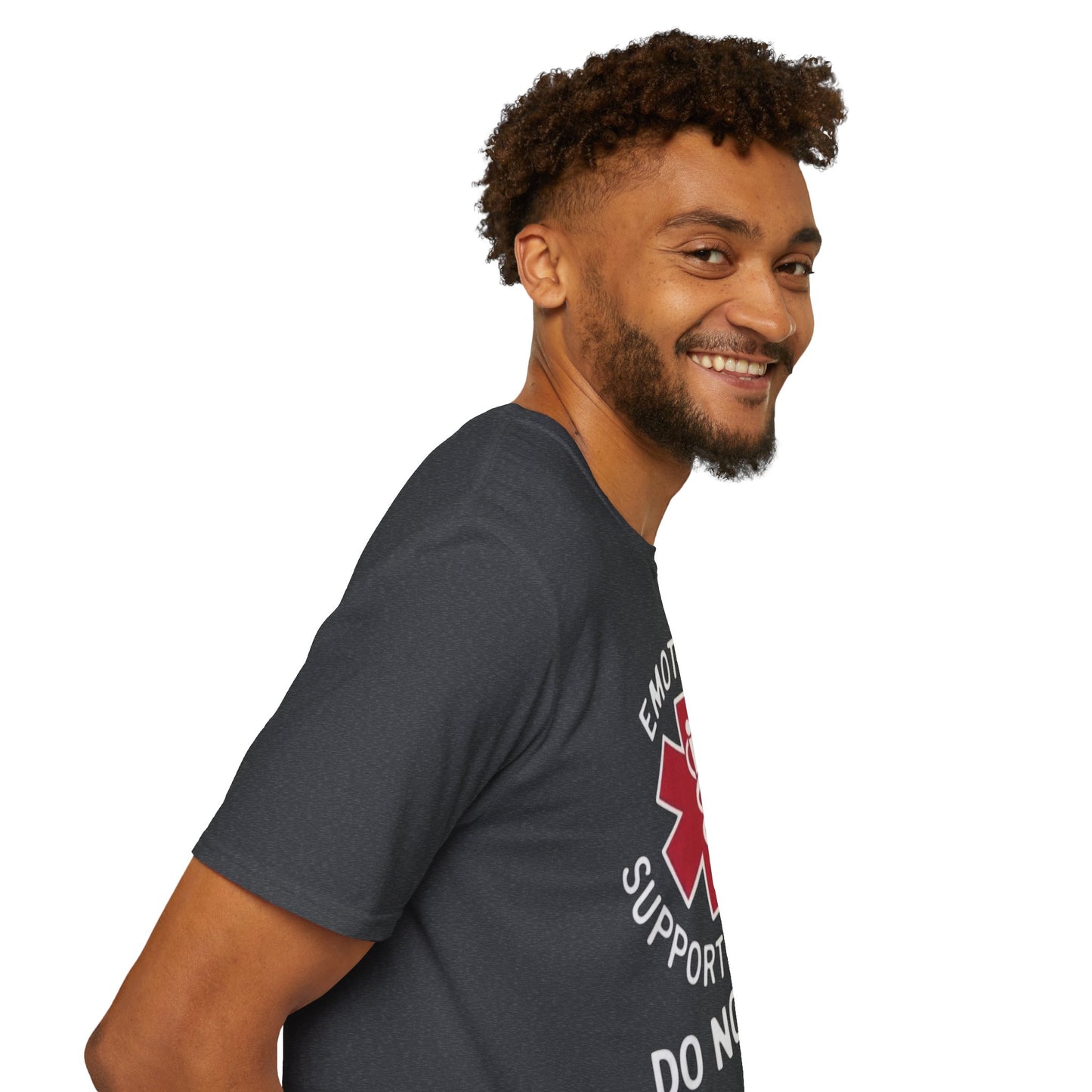 Emotional Support Husband T-Shirt VT1955 Signature
