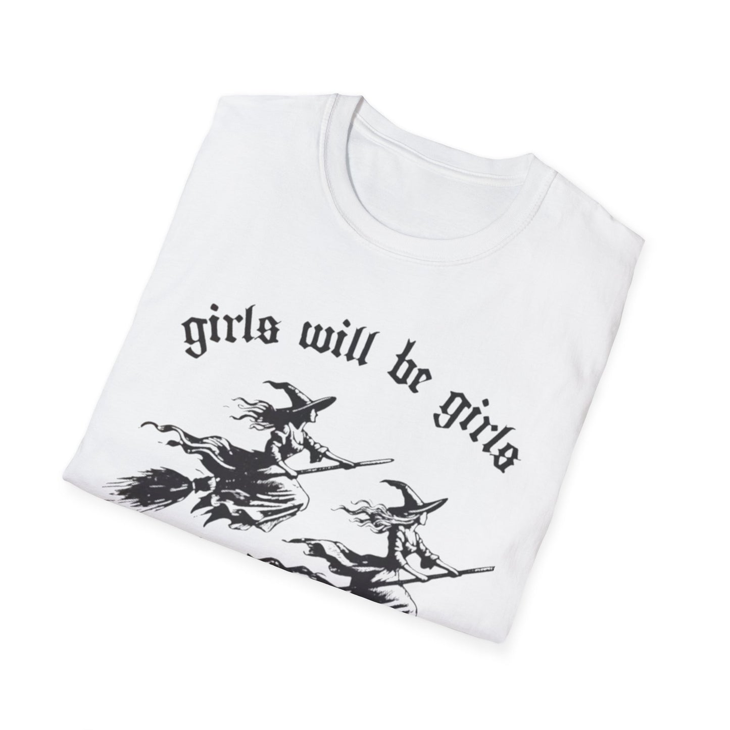 Girls Will Be Girls – Vintage Witch Energy Tee
