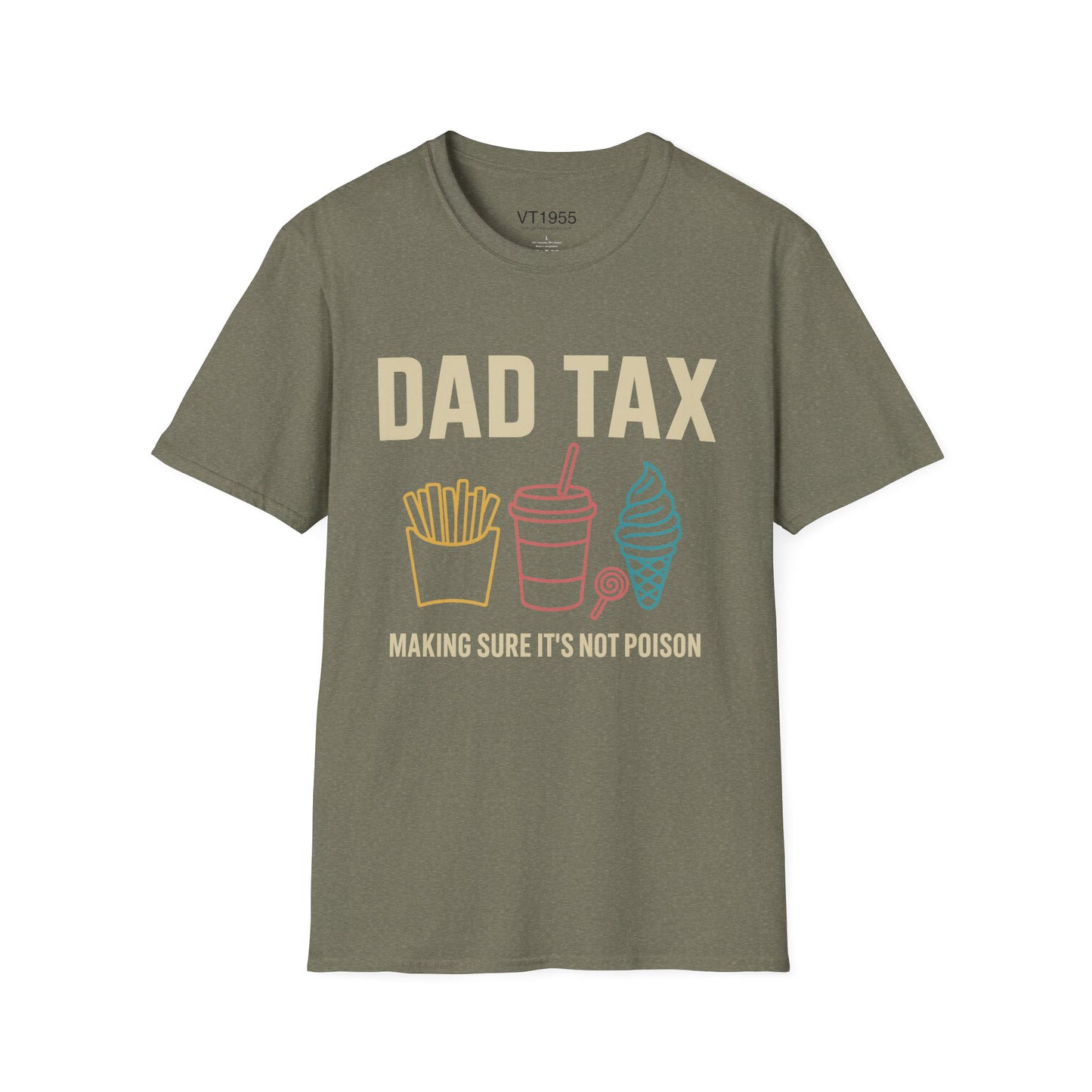 Dad Tax – Quality Control Never Tasted So Good Tee VT1955 Signature
