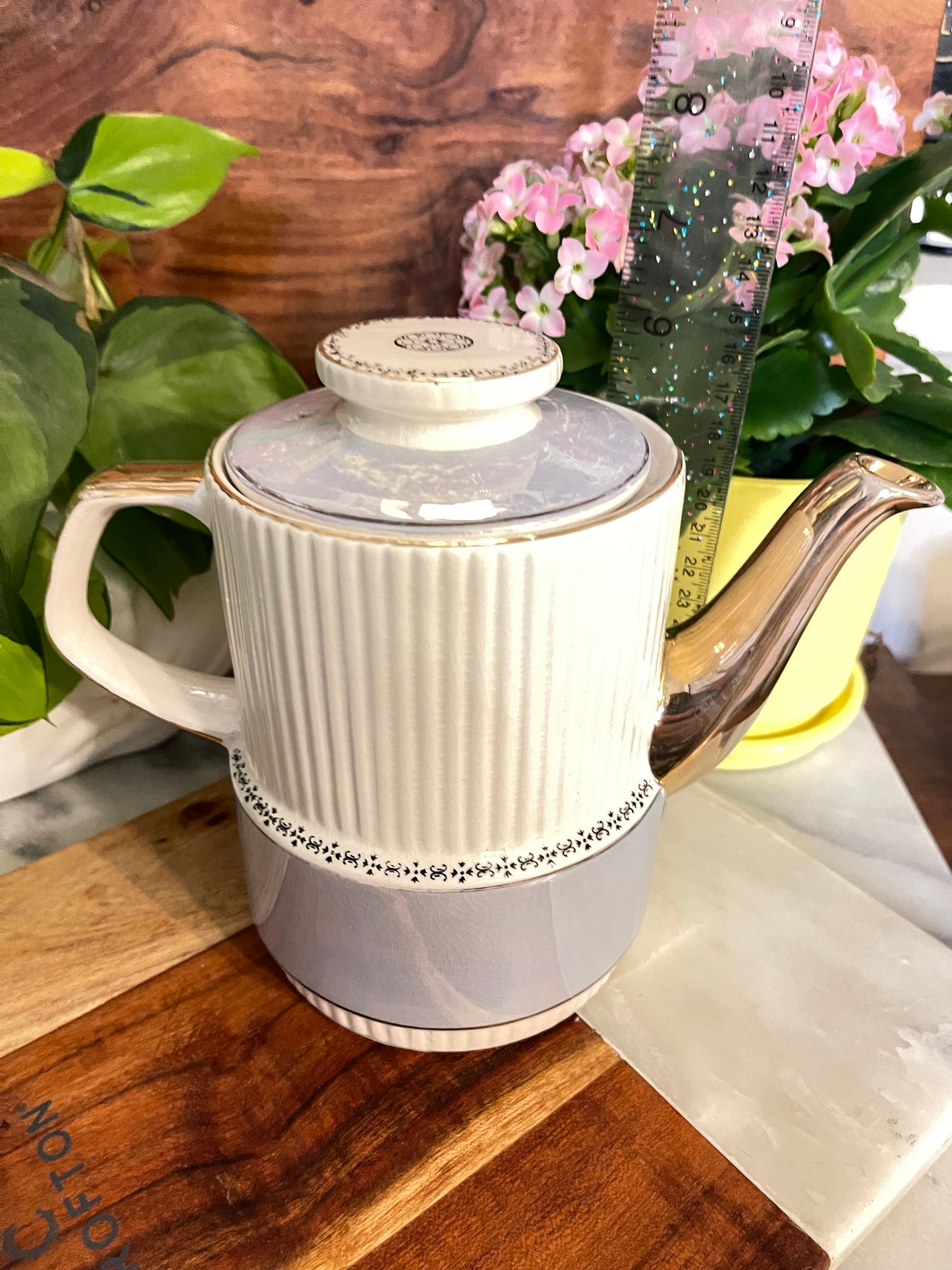 Vintage Gibson’s Staffordshire, England, Teapot  - Vintage Treasures1955