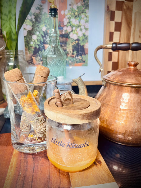 Glass Herb Diffuser with Cork Top 🌿