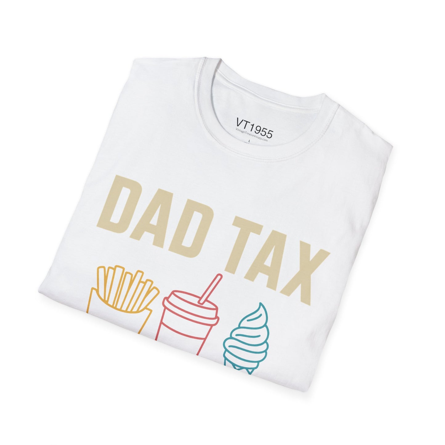 Dad Tax – Quality Control Never Tasted So Good Tee VT1955 Signature