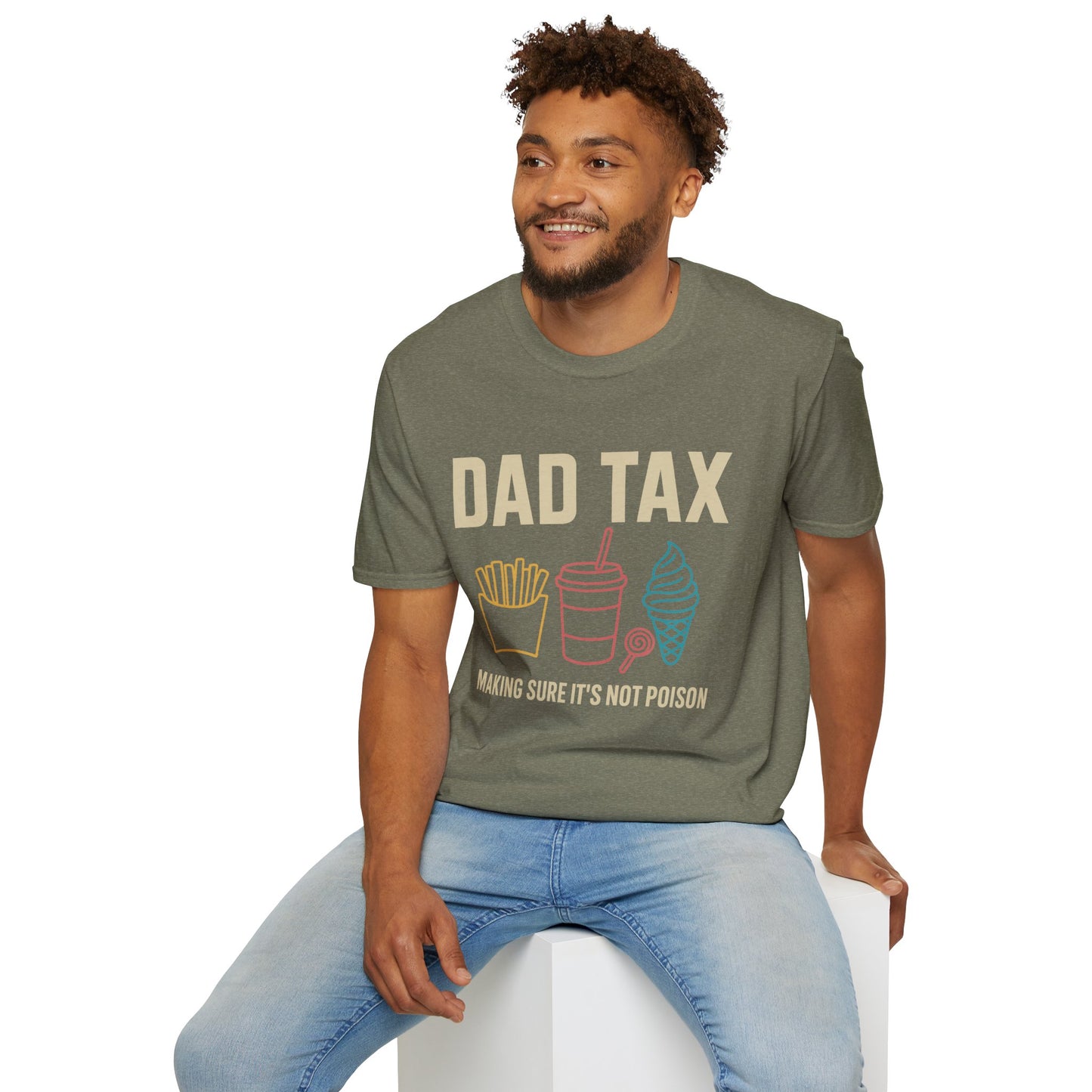 Dad Tax – Quality Control Never Tasted So Good Tee VT1955 Signature
