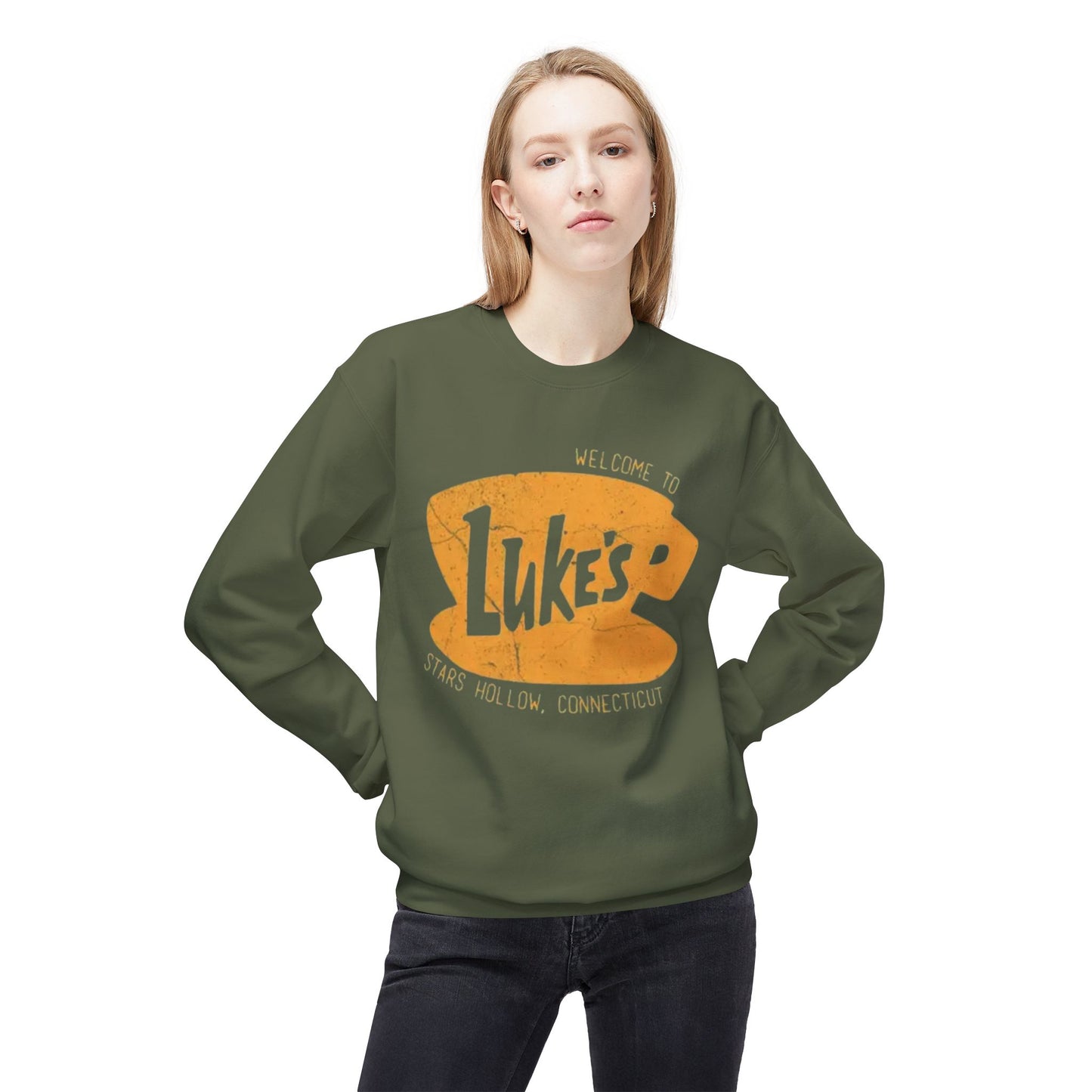 Luke’s Coffee Shop Sweatshirt – Small Town Vibes