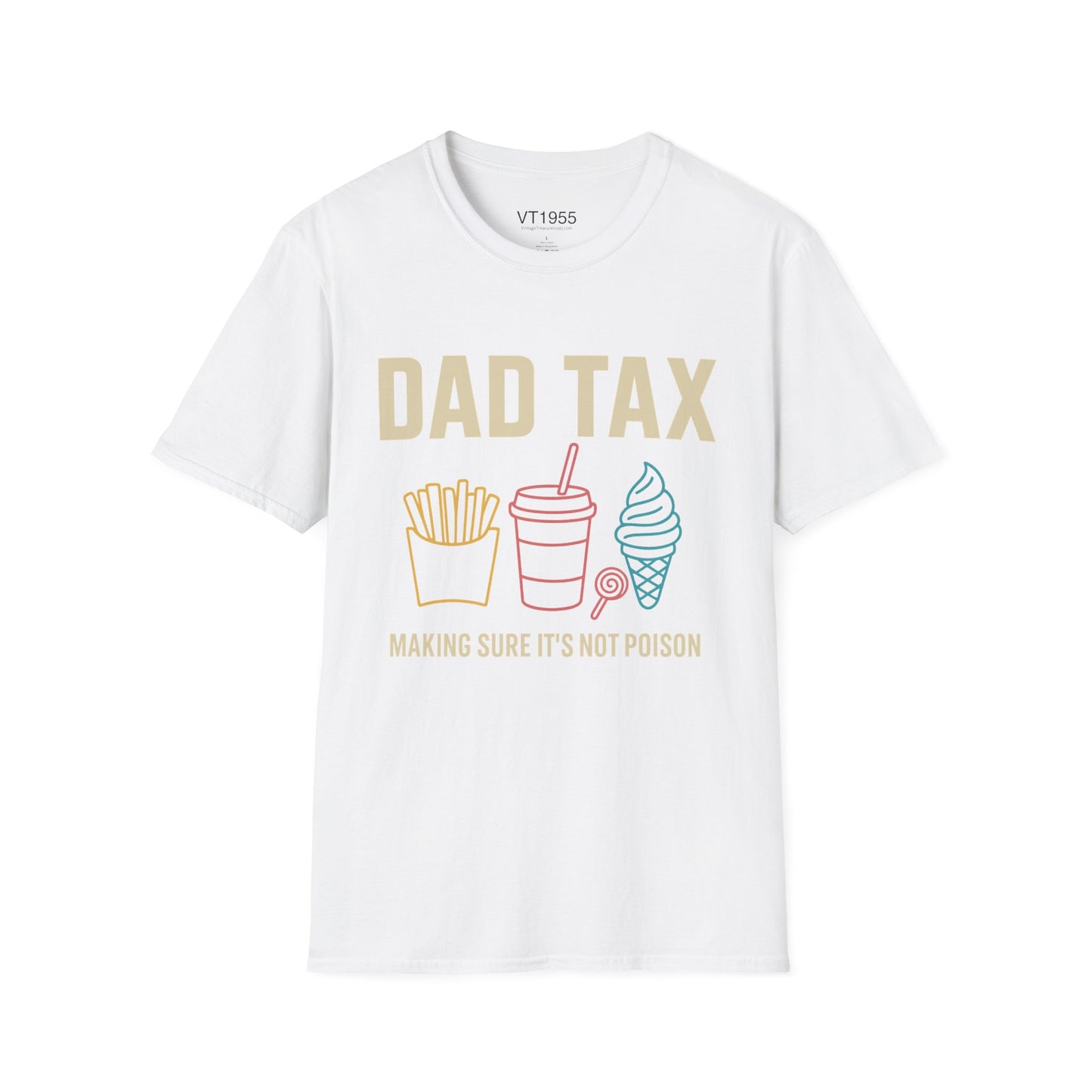 Dad Tax – Quality Control Never Tasted So Good Tee VT1955 Signature