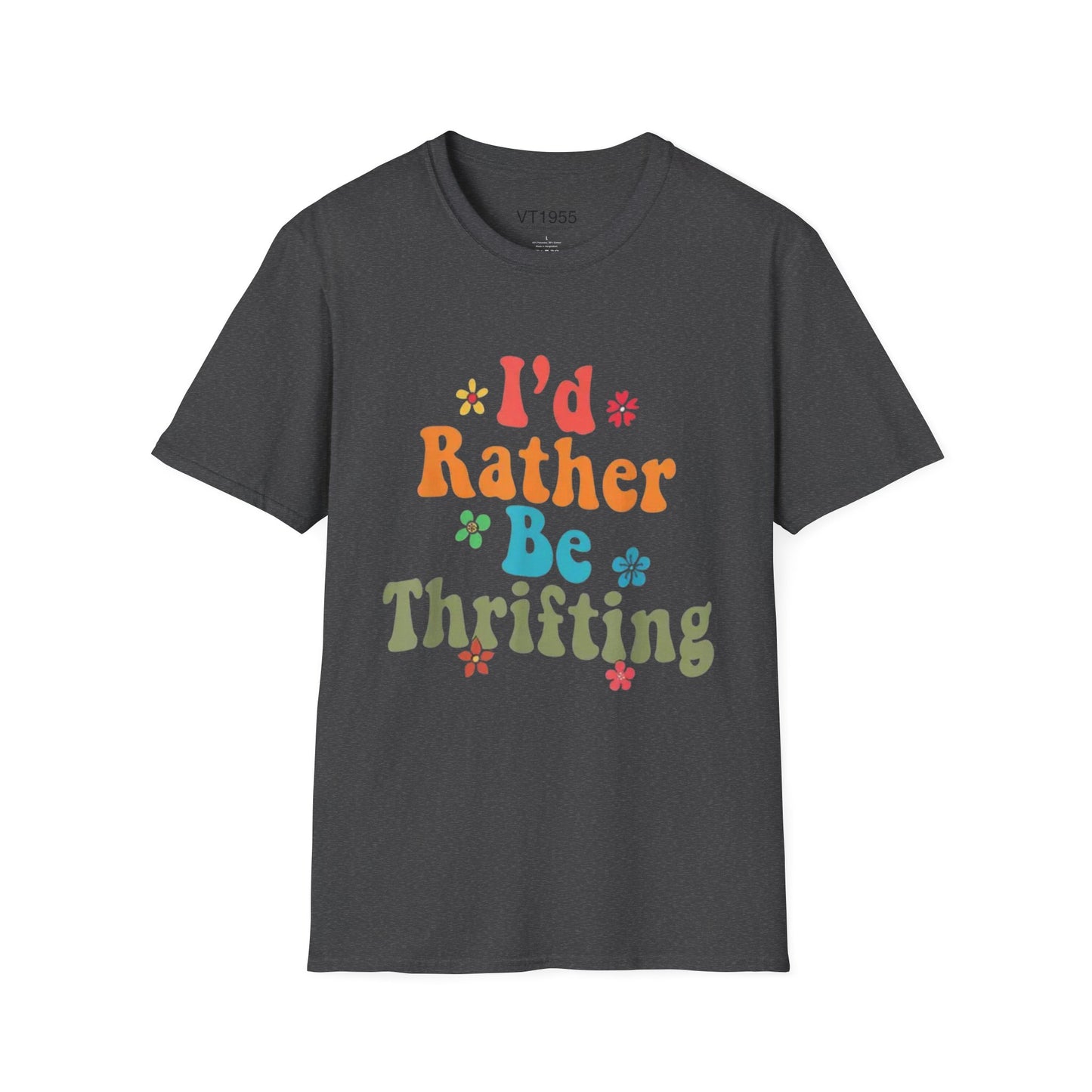 I’d Rather Be Thrifting T-Shirt – Retro Style for the Treasure Hunters VT1955 Signature