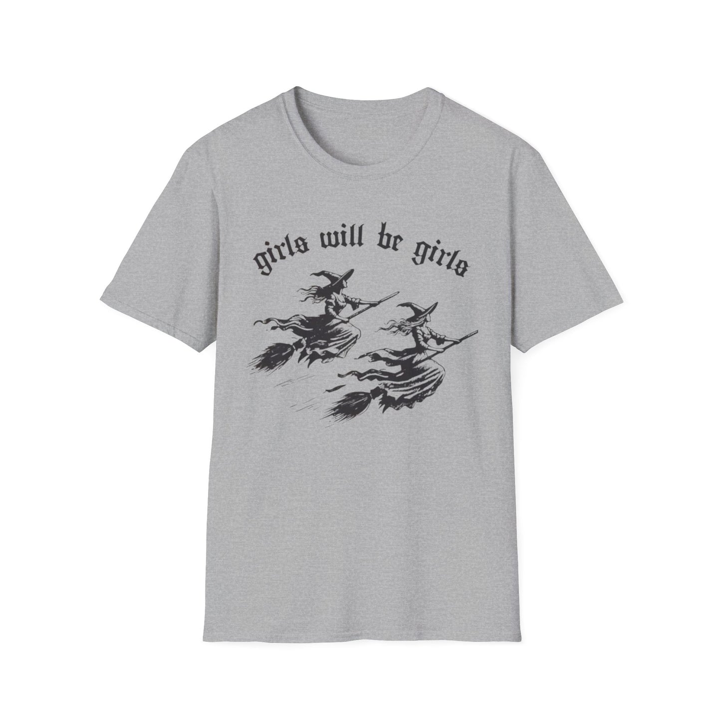 Girls Will Be Girls – Vintage Witch Energy Tee