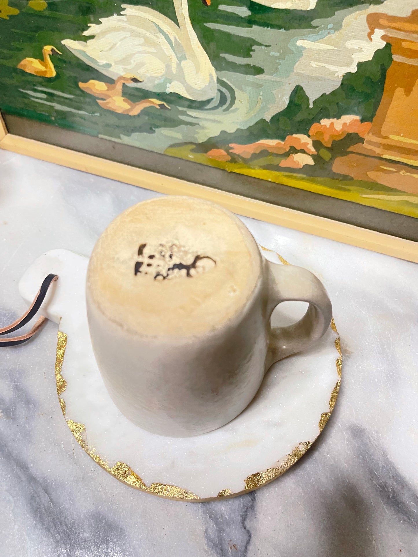 Ceramic “Savory” Handmade Vintage Mug 