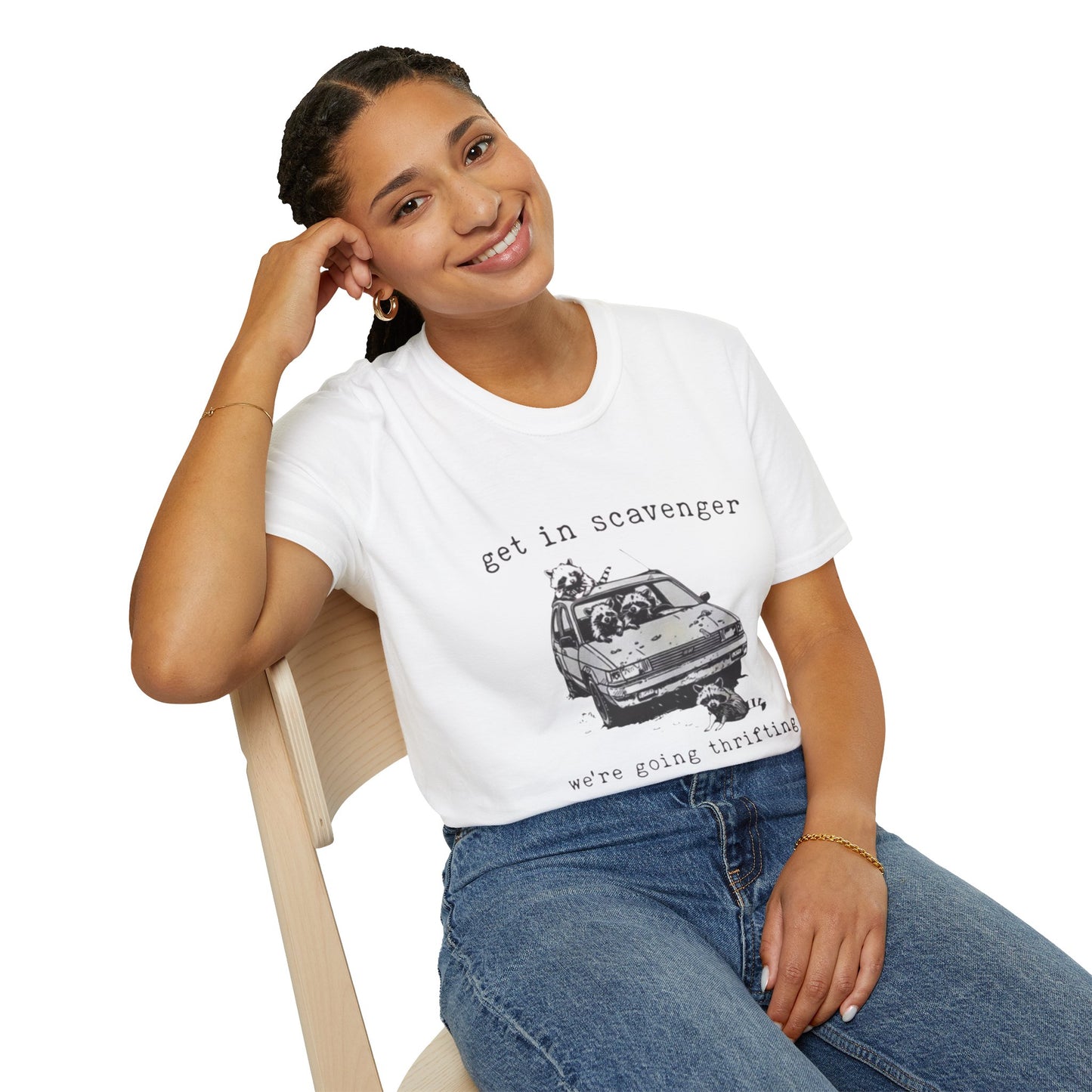 Get In Scavenger – We’re Going Thrifting Tee VT1955 Signature