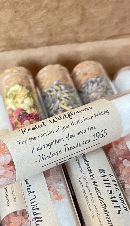 ✨ Rooted Wildflowers Bath Salts ✨