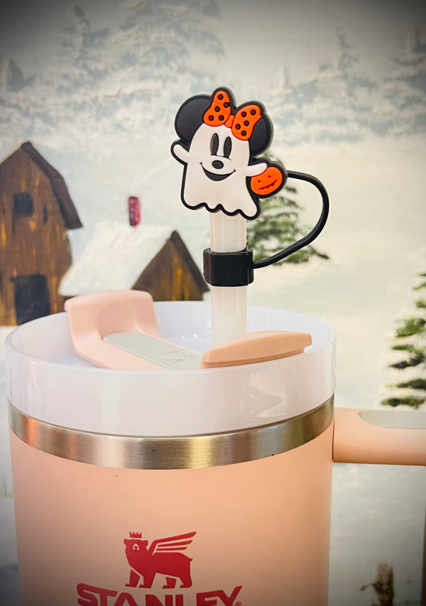 Nightmare before Christmas and Disney straw toppers