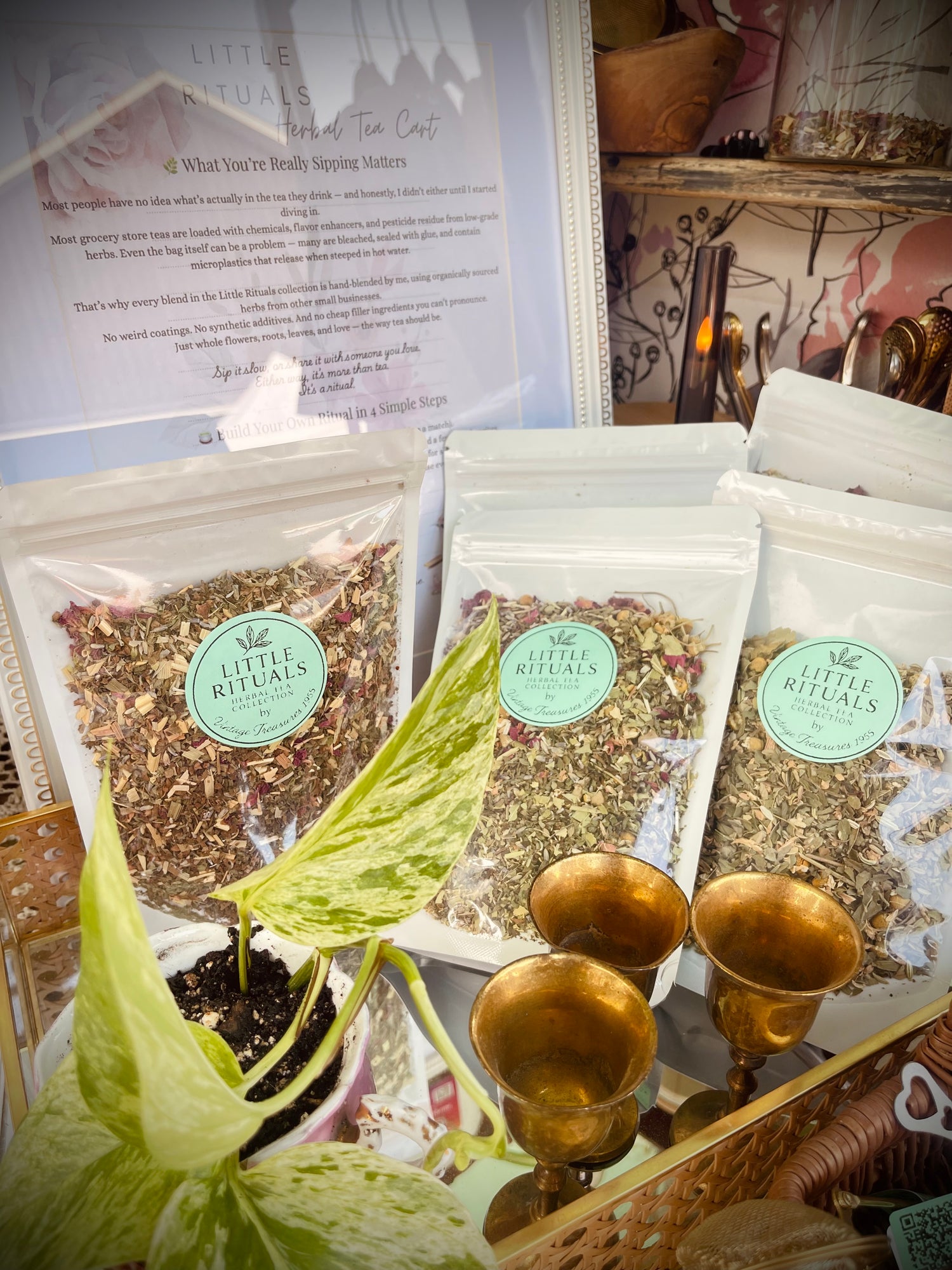 Little Rituals Organic                    Herbal Tea Collection