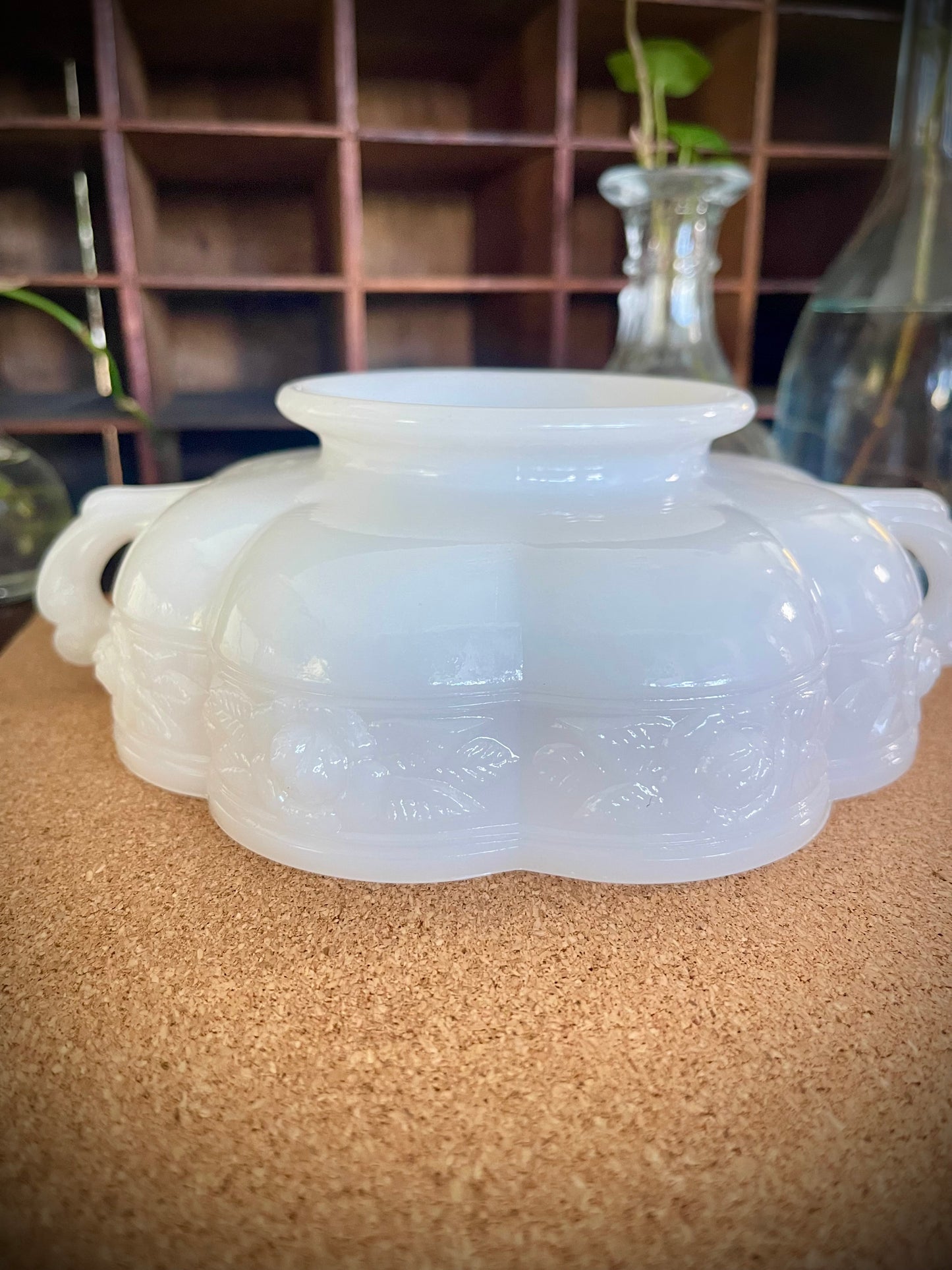 Sweet Nostalgia: Jeannette Milk Glass Candy Dish