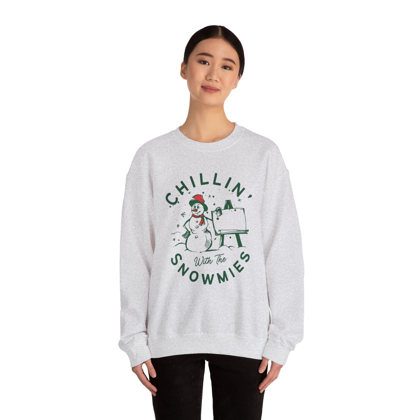 Chillin’ with the Snomies Crewneck Sweatshirt VT1955 Signature