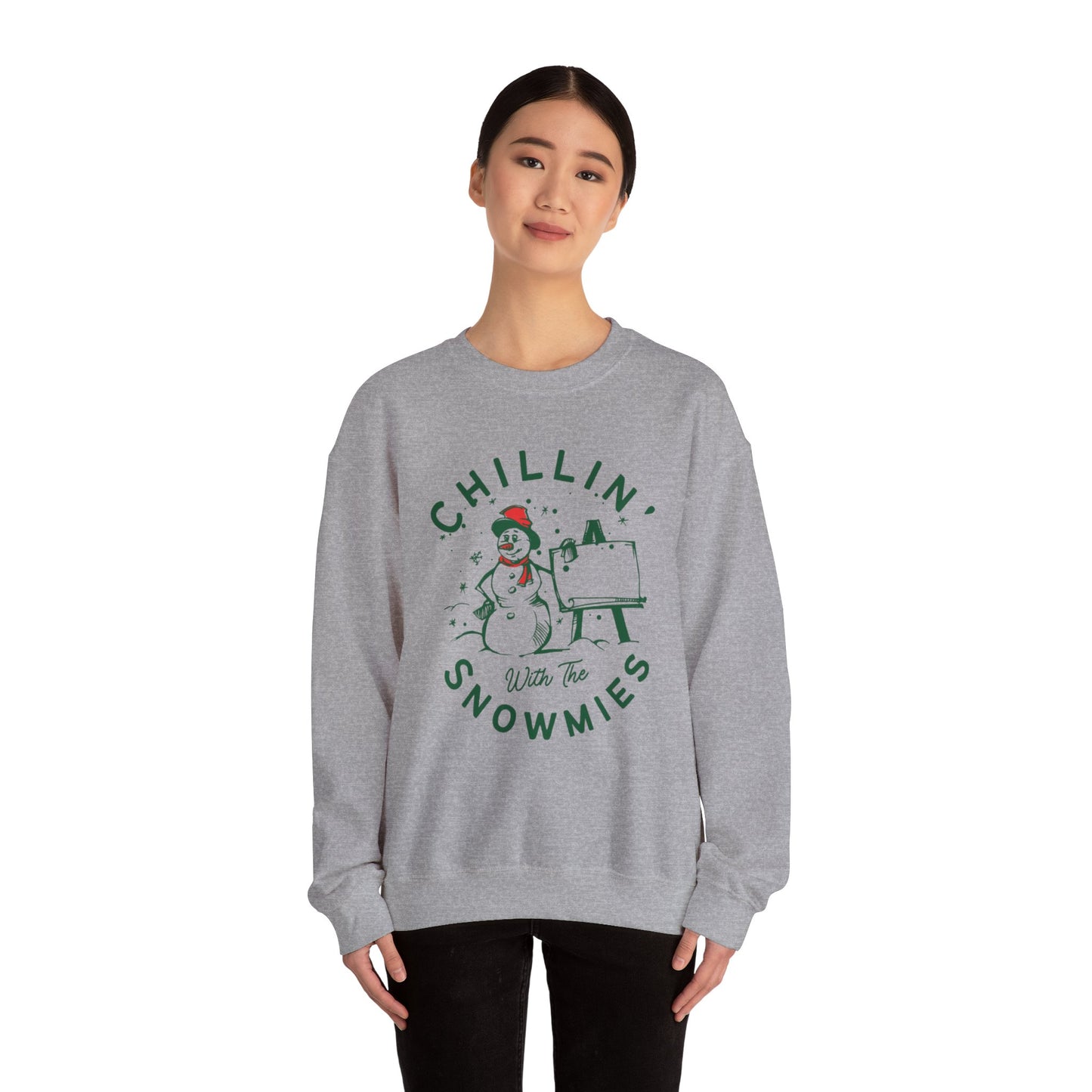 Chillin’ with the Snomies Crewneck Sweatshirt VT1955 Signature