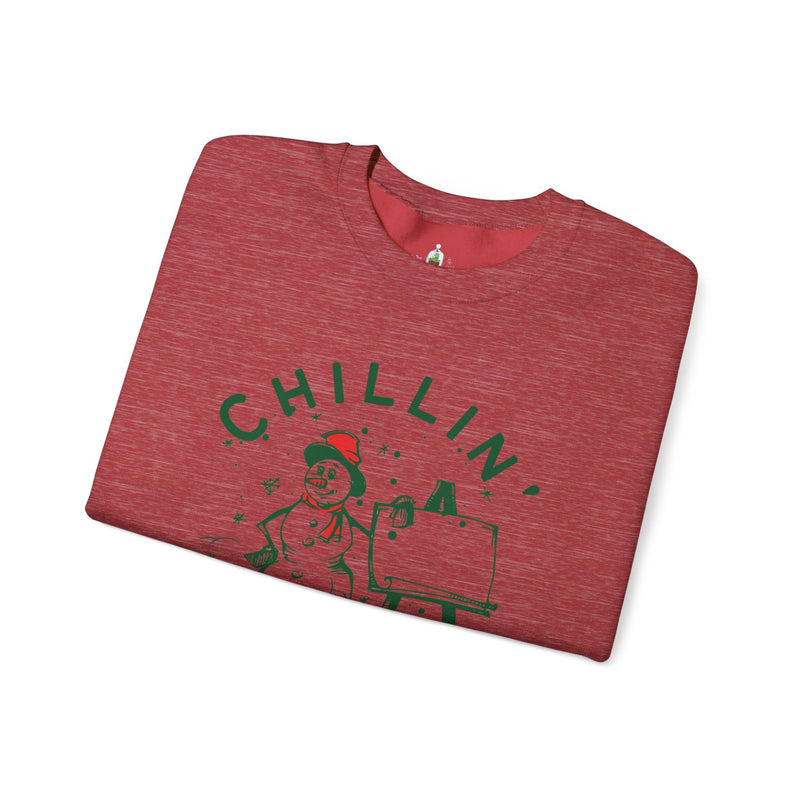 Chillin’ with the Snomies Crewneck Sweatshirt VT1955 Signature