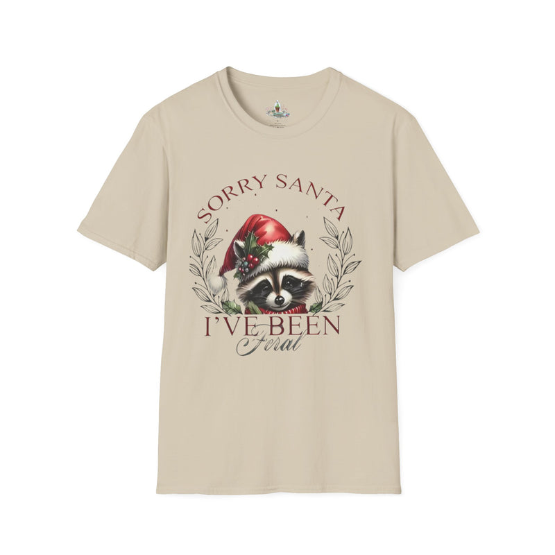 Sorry Santa I’ve been Feral T-Shirt VT1955 Signature