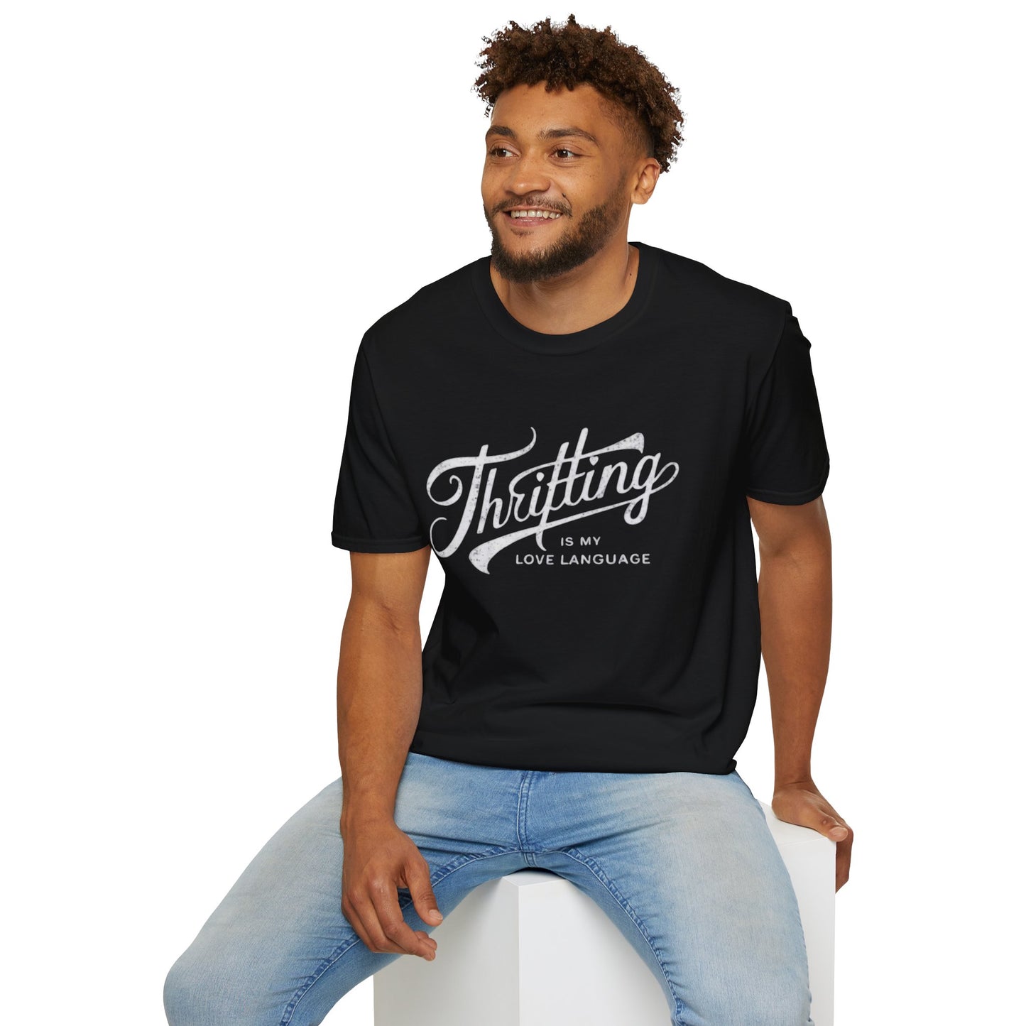 Thrifting Is My Love Language Tee VT55 Signature