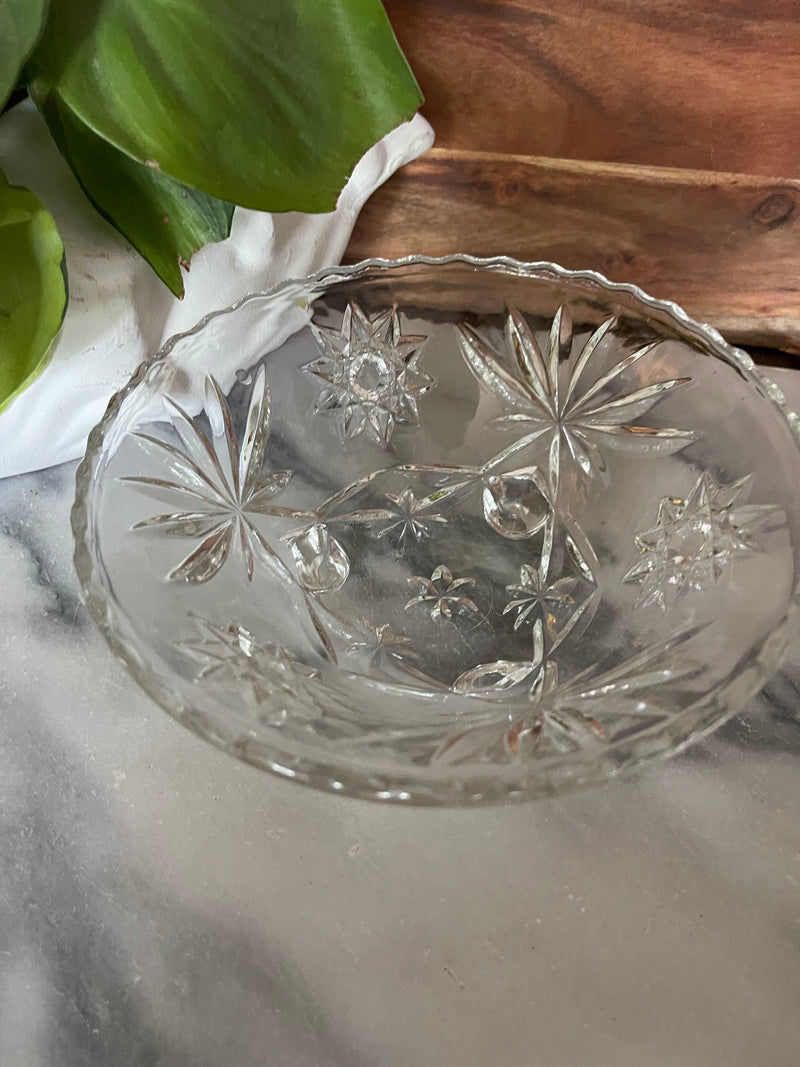 Bowl with Stars; Anchor Hocking 1960s - Vintage Treasures1955