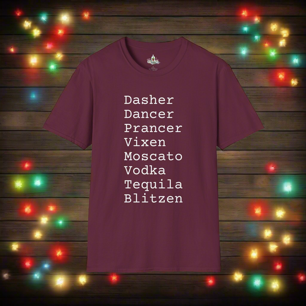 Dasher, Dancer, & Vixen: The Holiday Spirit Tee