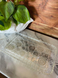 VintageDavid Glass Tray - Vintage Treasures1955