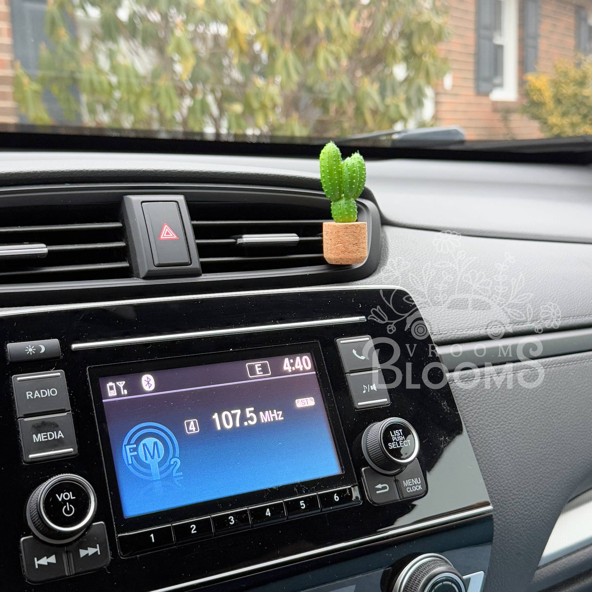 Mini Cactus Plant Vent Clip Car Air Freshener (Reusable): Fall Seasonal RANDOM
