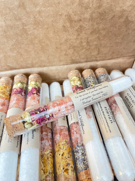 ✨ Rooted Wildflowers Bath Salts ✨
