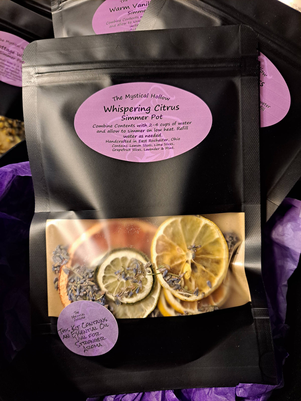 Whispering Citrus Simmer Pot Kit