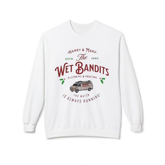 Wet Bandits Plumbing sweatshirt – Holiday Mayhem Dept.