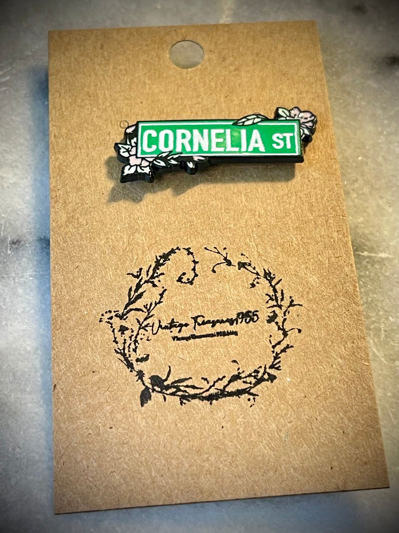 Cornelia St. Pin