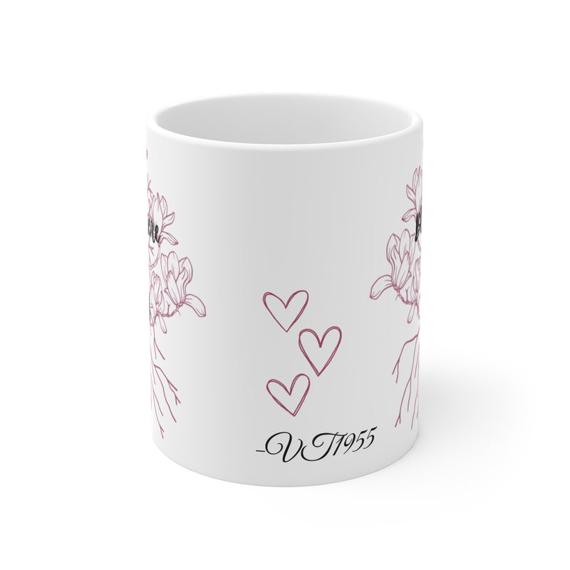 “Bloom Where you’re planted” mug VT1955 Signature