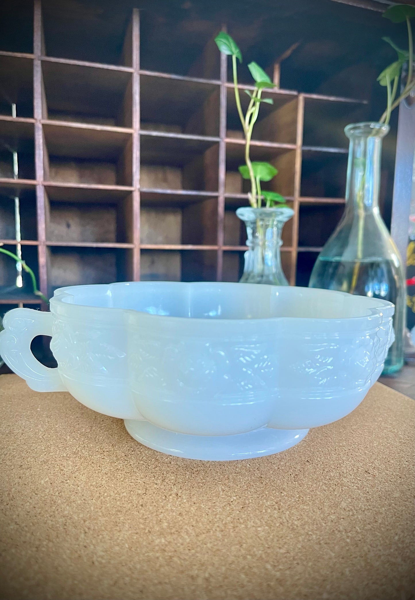 Sweet Nostalgia: Jeannette Milk Glass Candy Dish