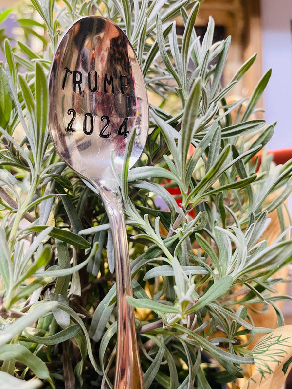 Trump 2024 Hand Stamped Spoon - Vintage Treasures1955