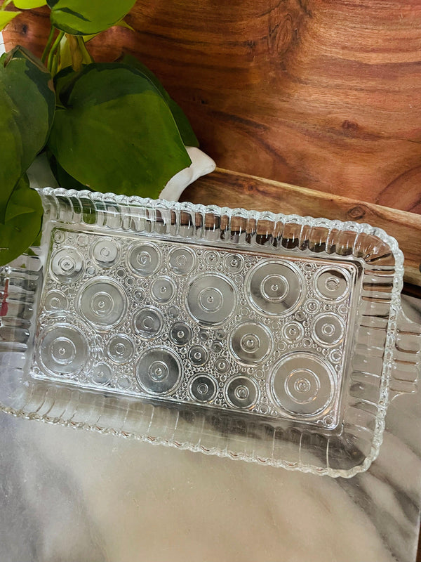 VintageDavid Glass Tray - Vintage Treasures1955