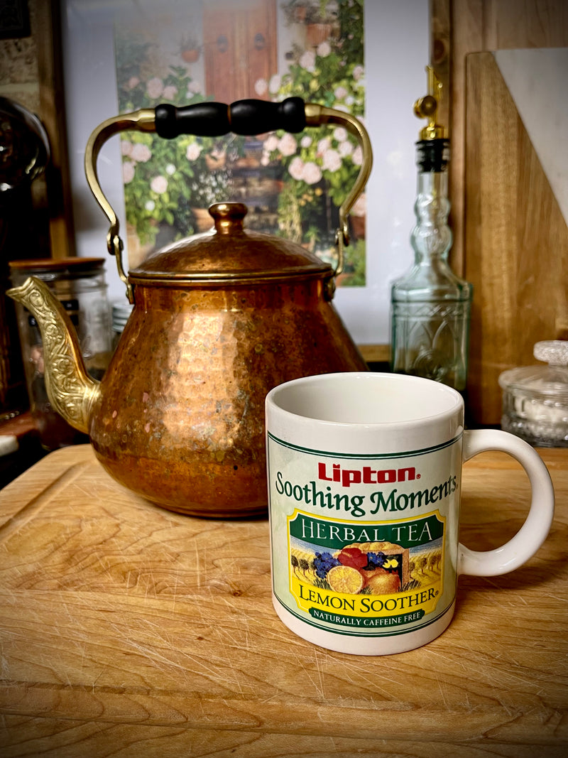 Vintage Lipton “Soothing Moments” Lemon soother Mug - Vintage Treasures1955