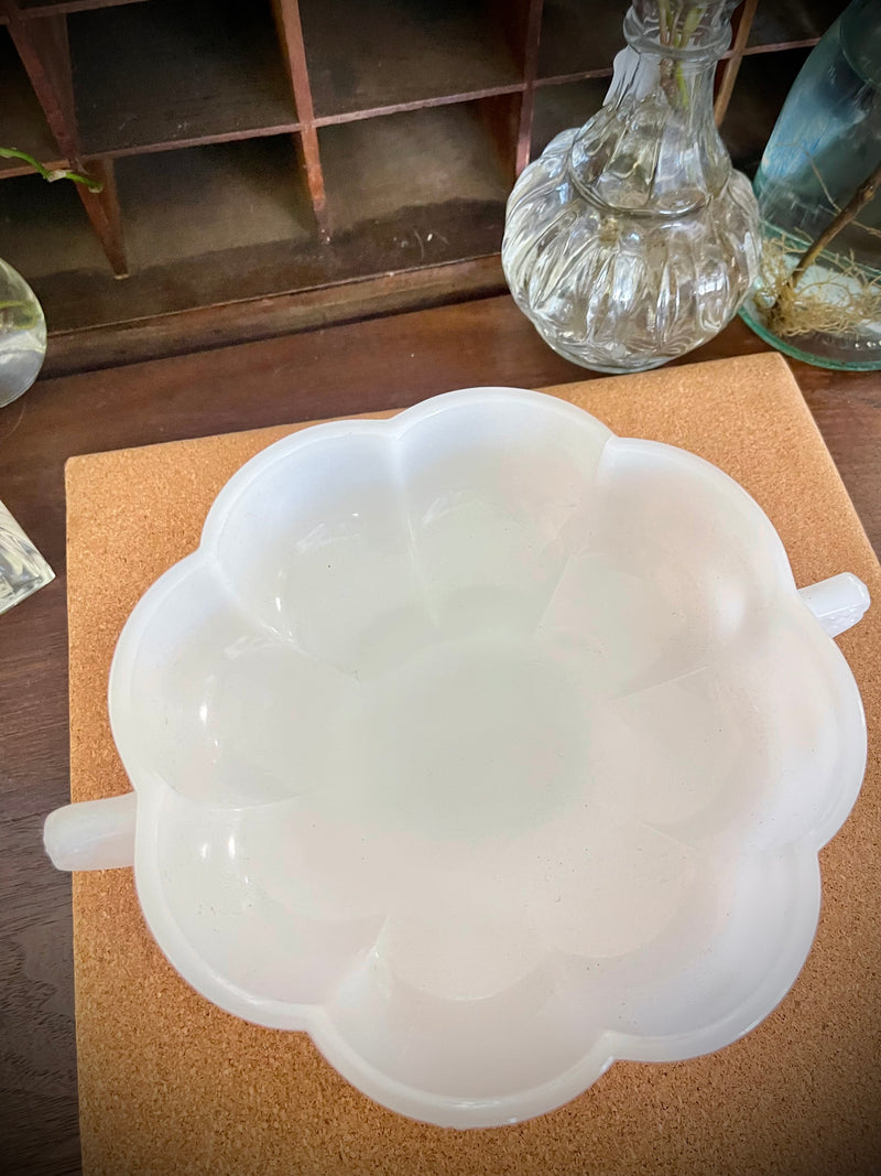 Sweet Nostalgia: Jeannette Milk Glass Candy Dish