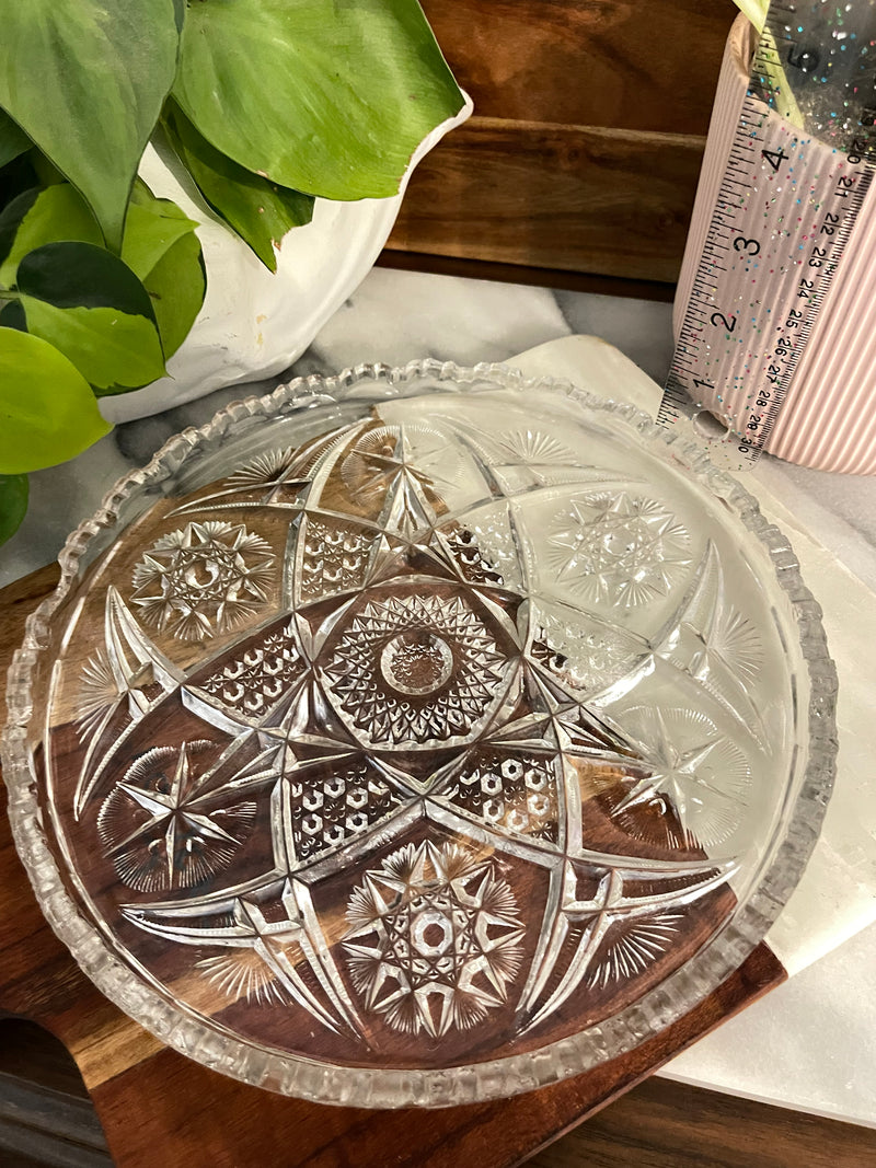 Hocking Hills Star of David 1960’s Platter Large - Vintage Treasures1955