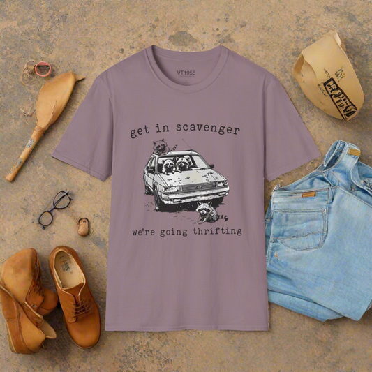 Get In Scavenger – We’re Going Thrifting Tee VT1955 Signature
